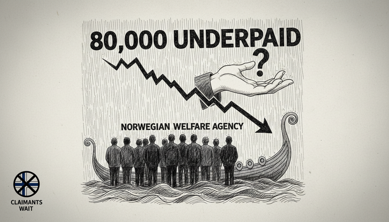 Norwegian Welfare Agency Underfunded 80,000 Disability Claimants