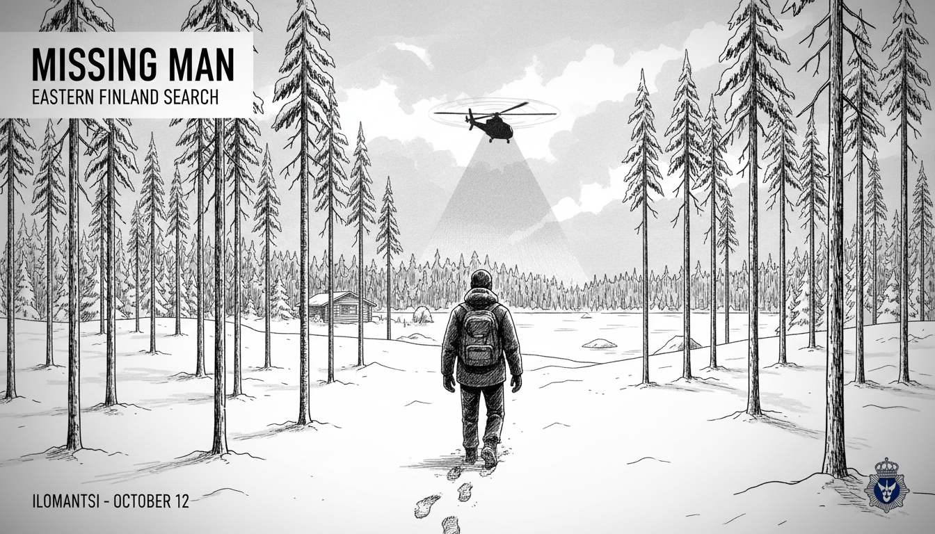 Man Missing in Eastern Finland Search Operation