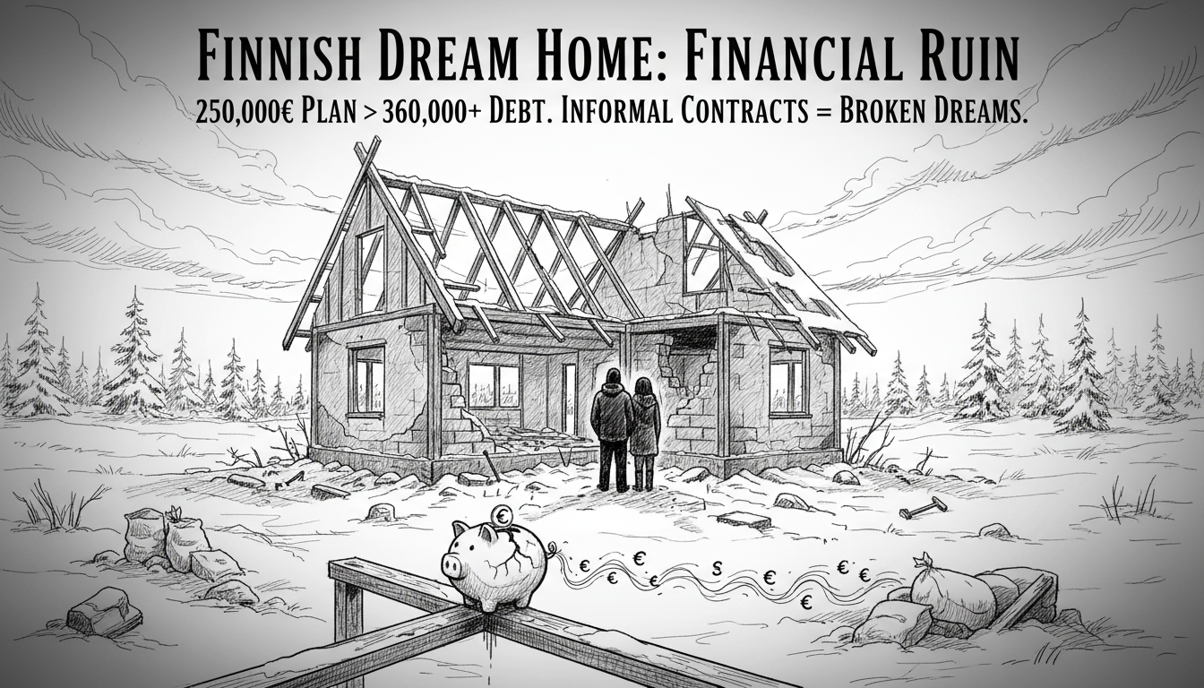 Finnish Couple's Dream Home Build Becomes Financial Nightmare