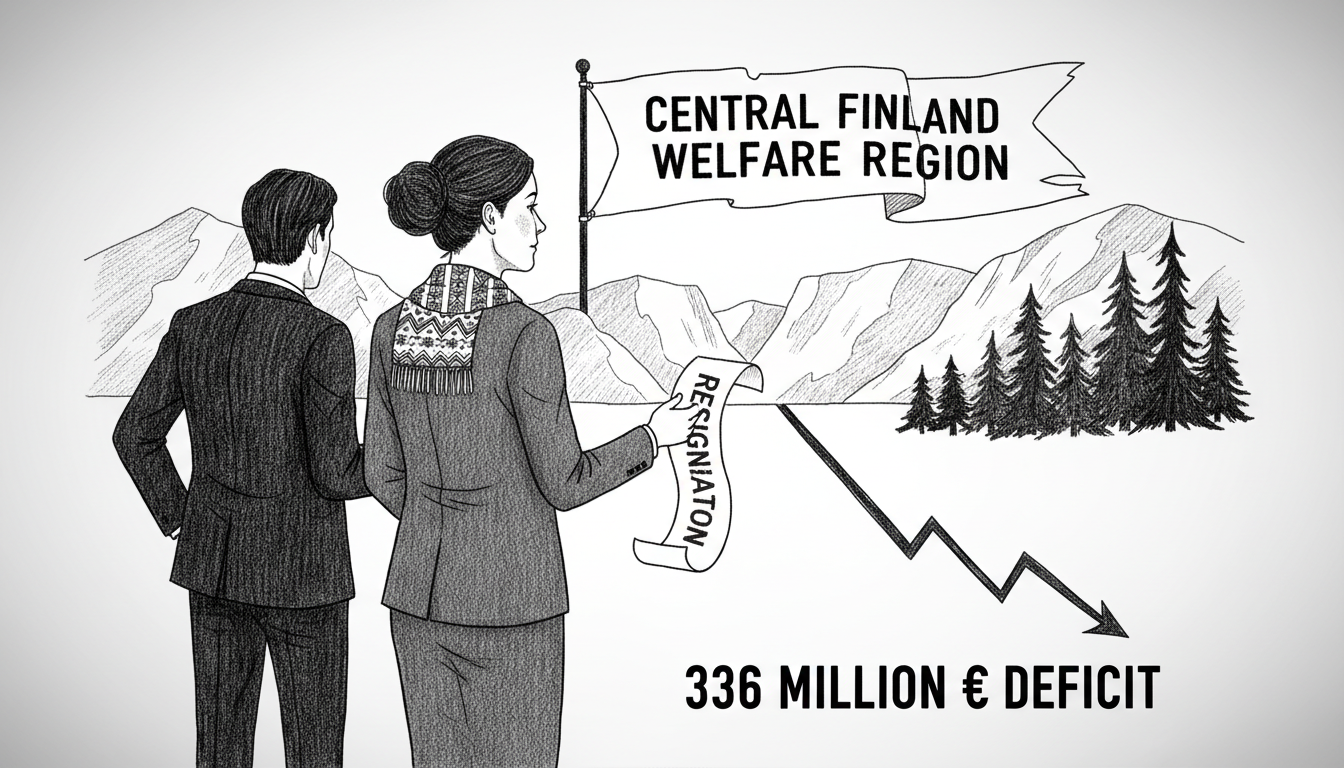 Central Finland Welfare Region Chair Seeks Resignation Amid Financial Crisis
