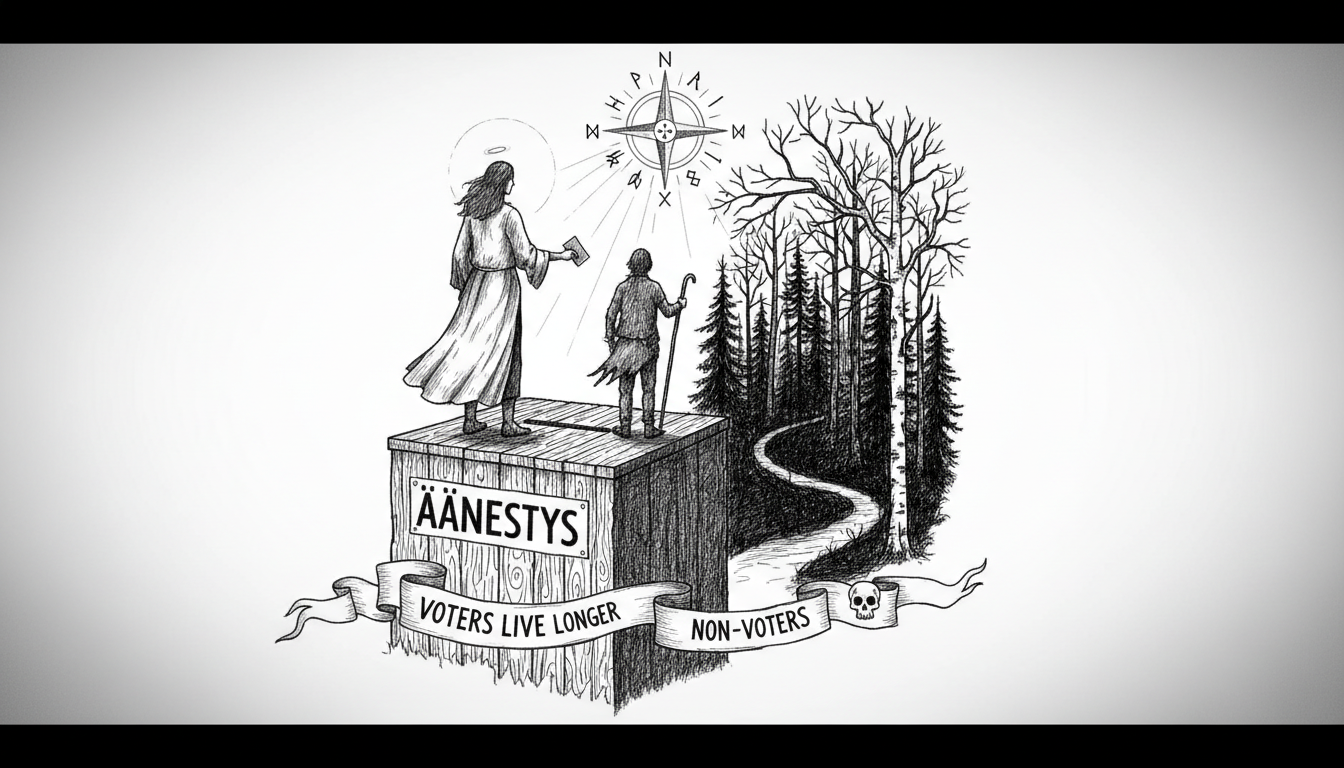 Finnish Study Reveals Voters Live Longer Than Non-Voters