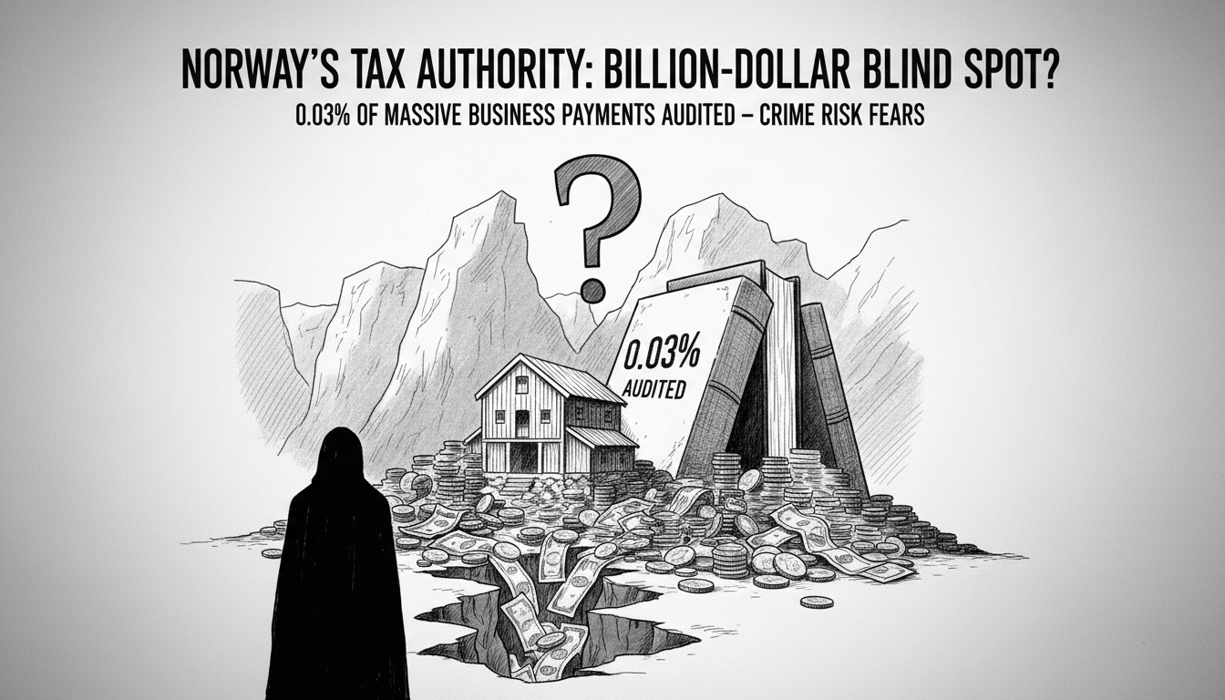 Norwegian Tax Authority Audits Only 0.03% of Billion-Dollar Business Payments