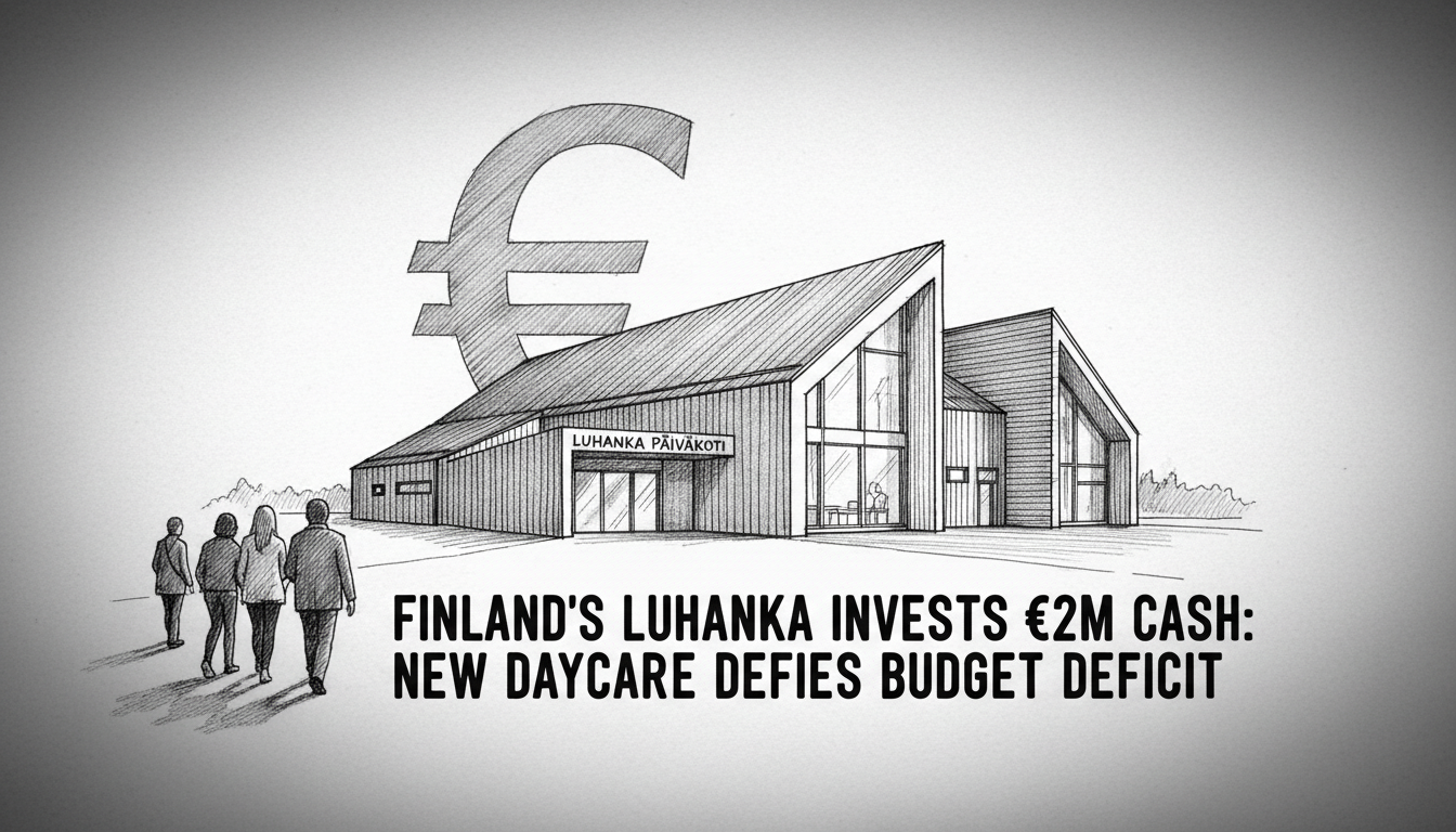 Finland's Luhanka Invests €2M Cash: New Daycare Defies Budget Deficit