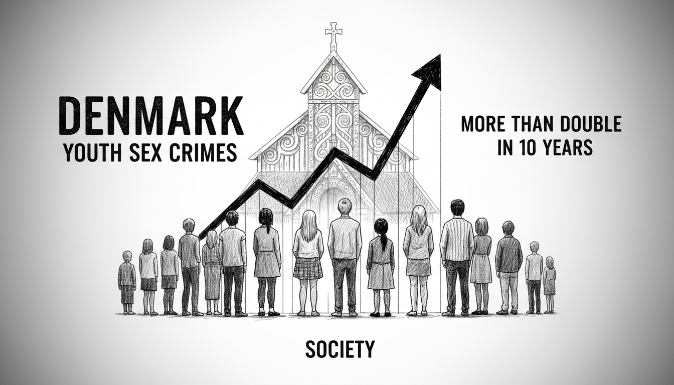 Denmark Youth Sex Crimes More Than Double in 10 Years