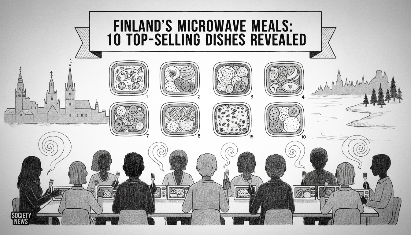 Finland's Microwave Meals: 10 Top-Selling Dishes Revealed