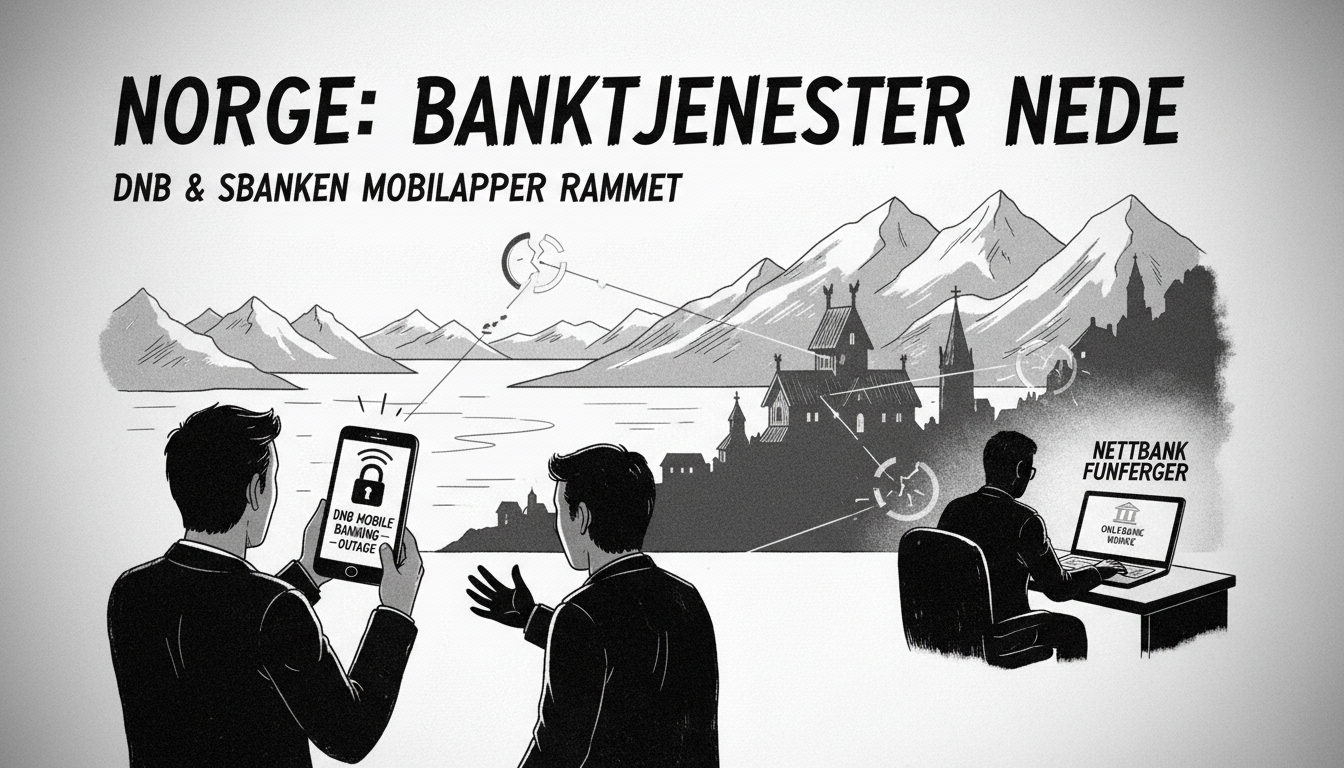DNB Mobile Banking Services Experience Widespread Outage