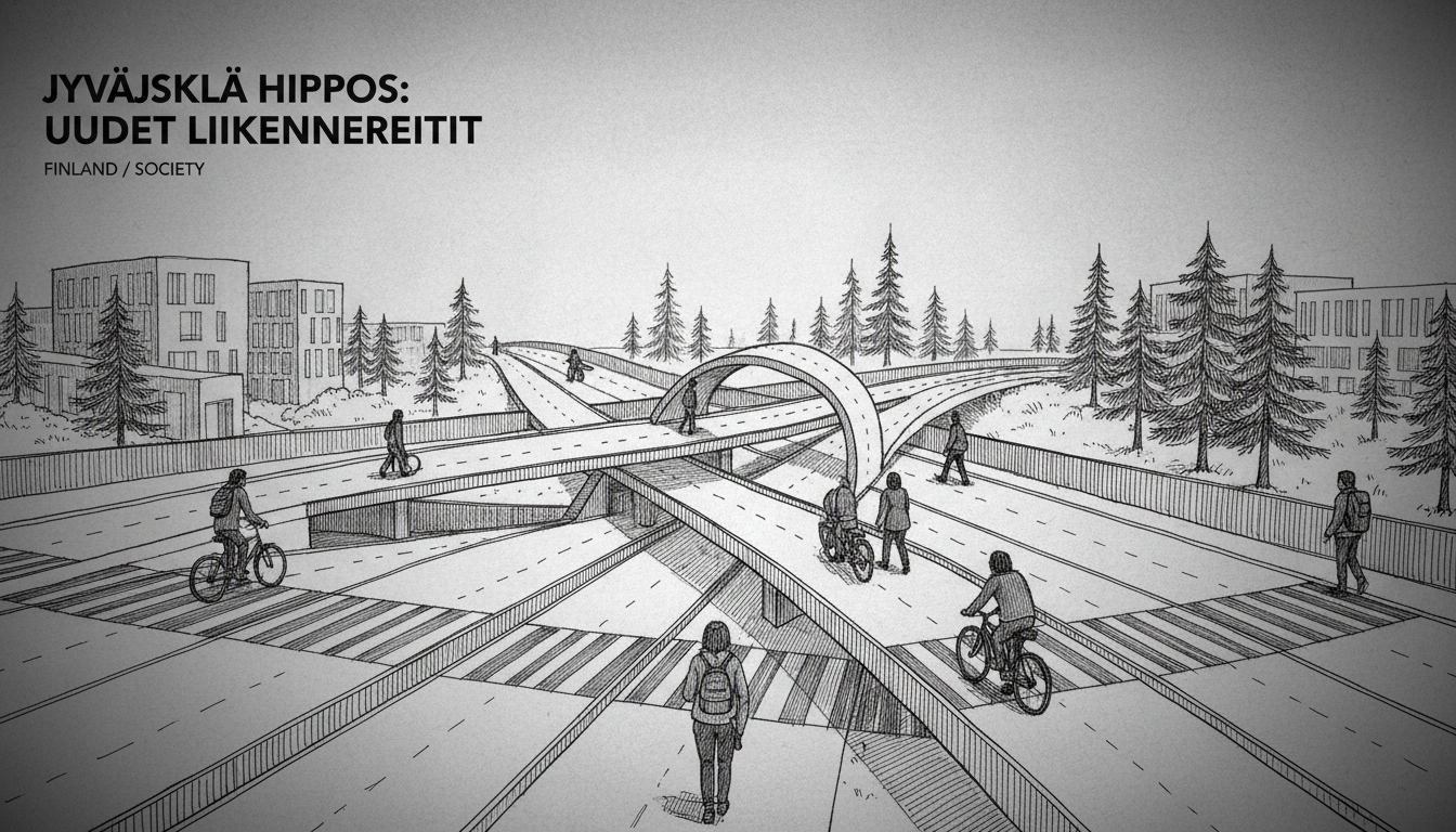 Finland's Jyväskylä Hippos: New Traffic Routes