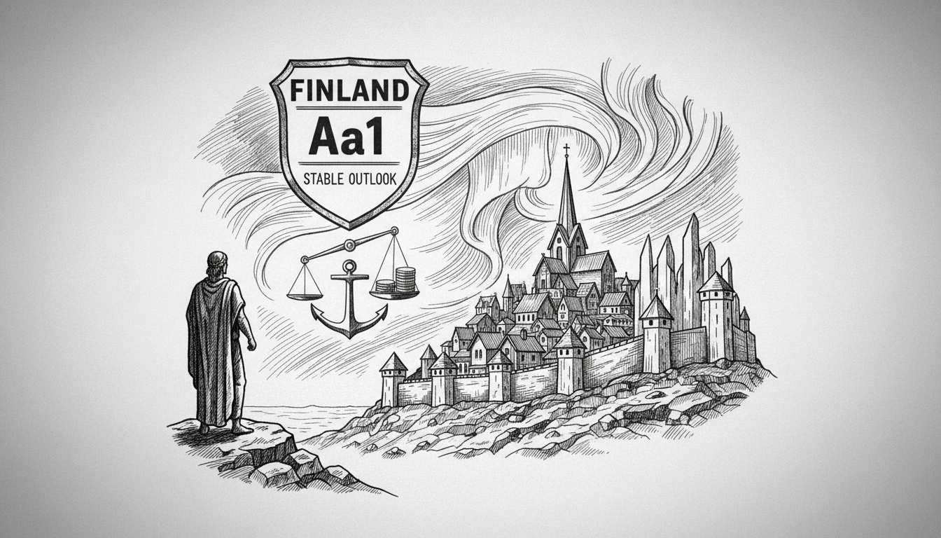 Finland's Aa1 Credit Rating Holds: Moody's Affirms Stable Outlook