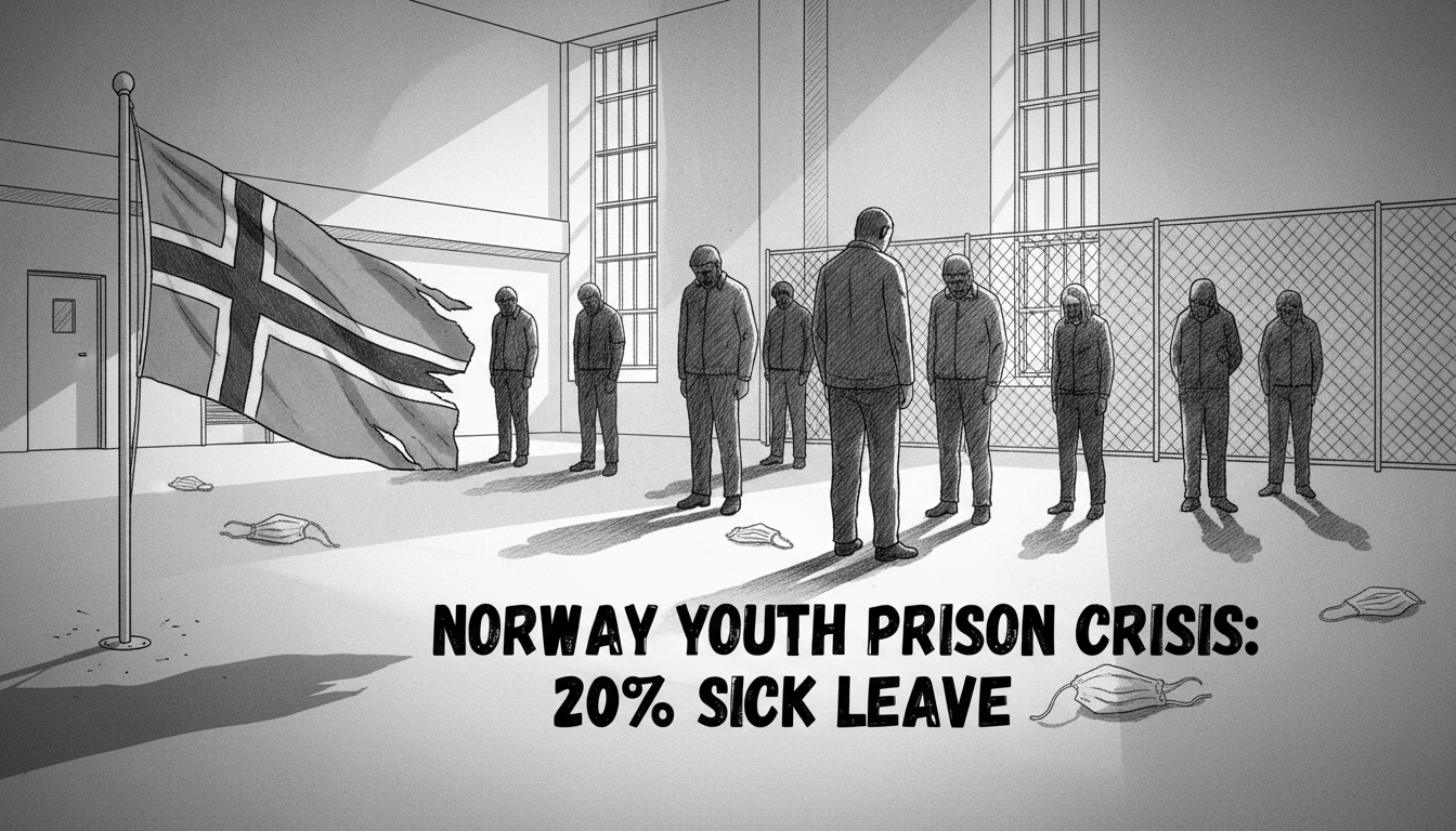 Norway Youth Prison Crisis: 20% Sick Leave