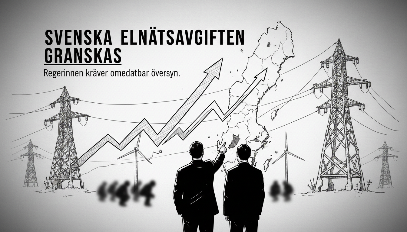Swedish Government Orders Review of Rising Electricity Grid Fees