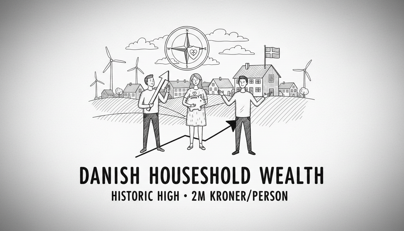Danish Household Wealth Reaches Historic High in Third Quarter
