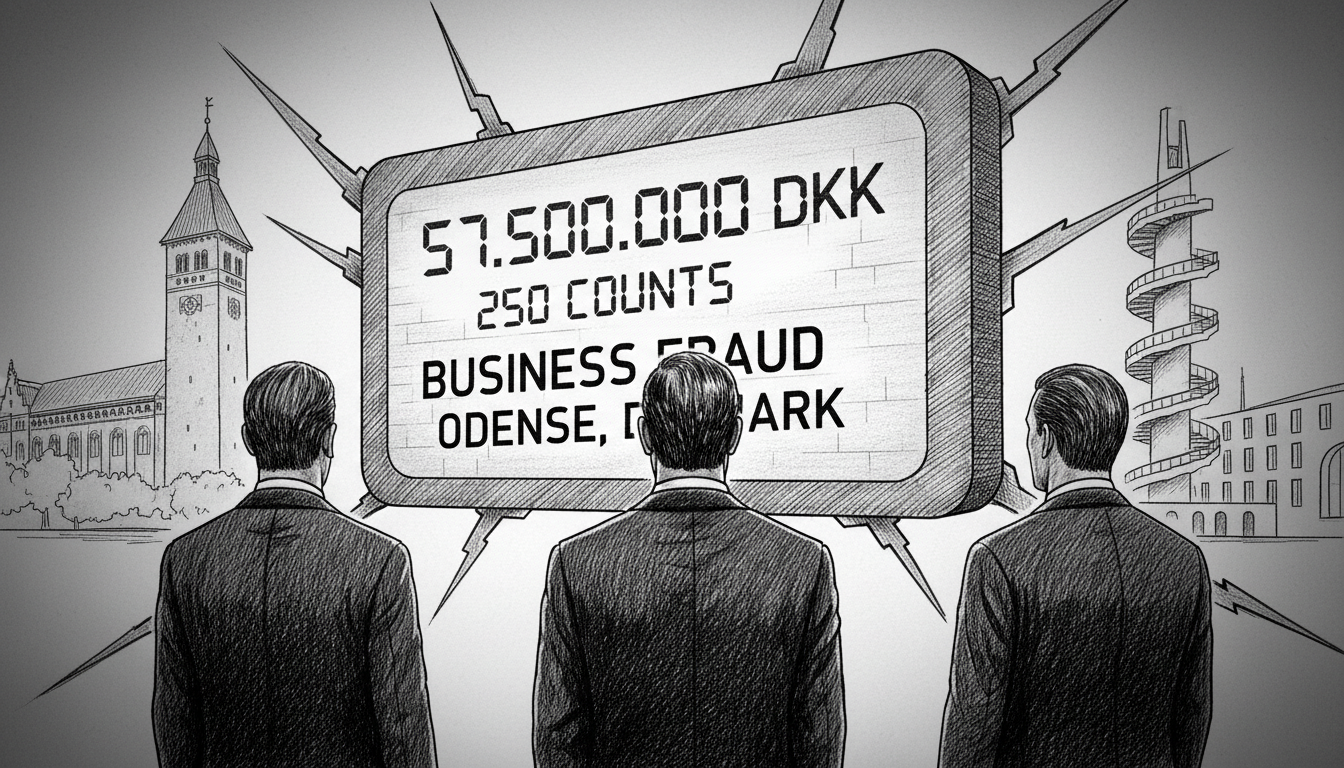 Odense Business Fraud Case Sees Three Sentenced for Multi-Million Scam