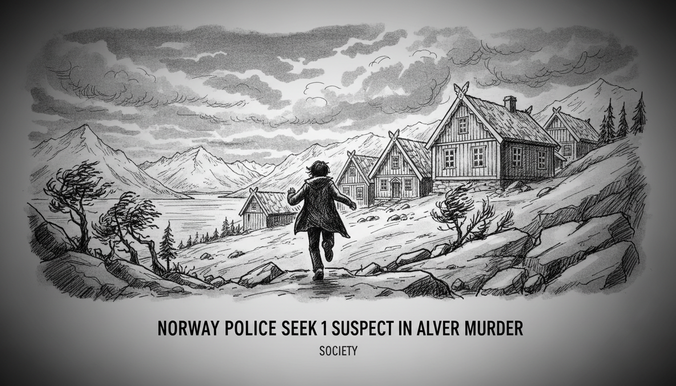 Norway Police Seek 1 Suspect in Alver Murder