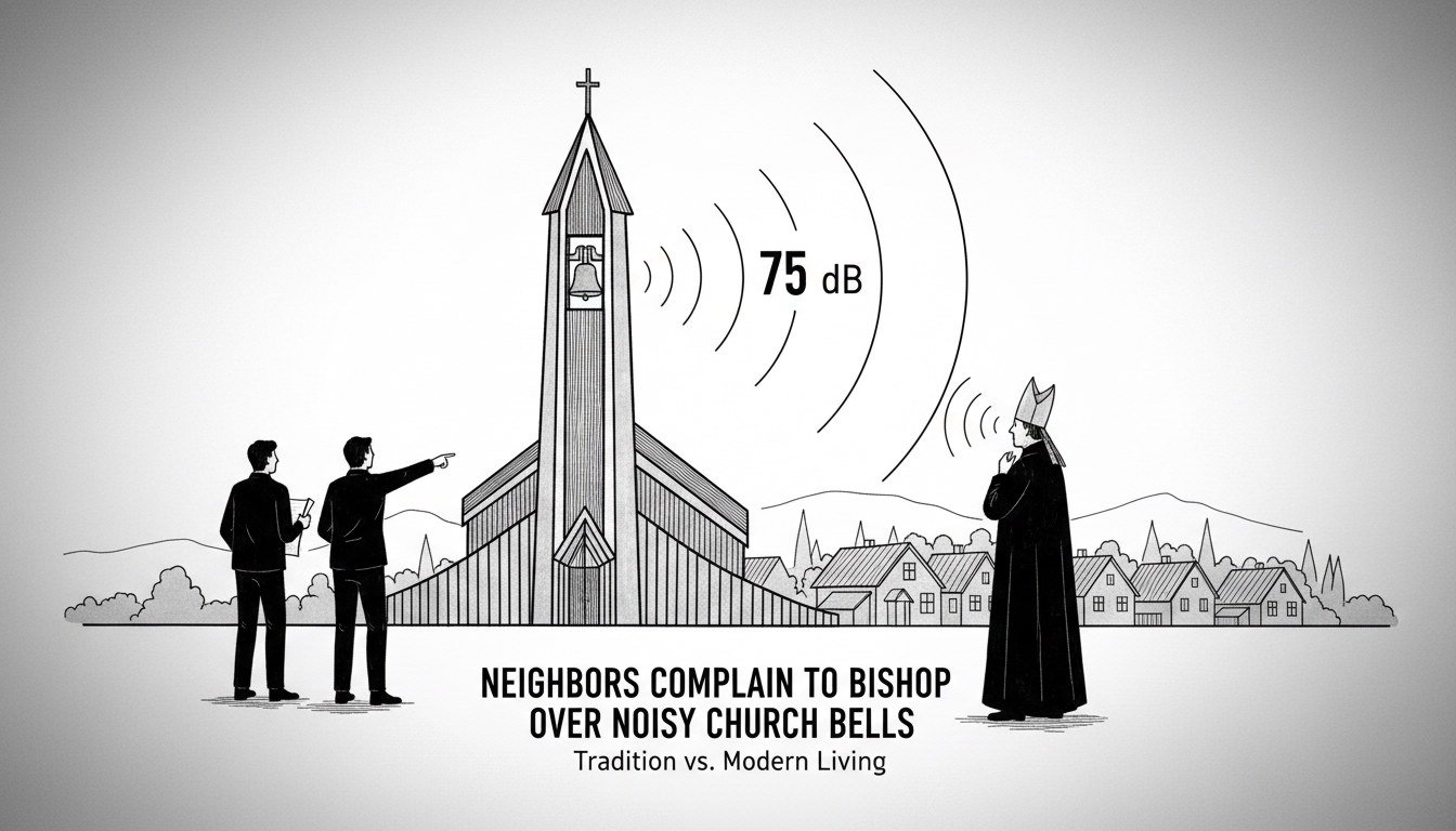 Neighbors Complain to Bishop Over Noisy Church Bells