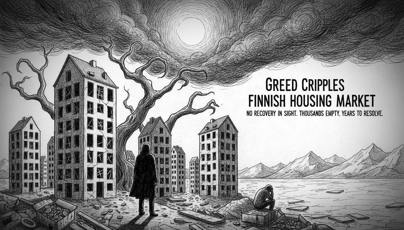 Greed Cripples Finnish Housing Market With No Recovery in Sight
