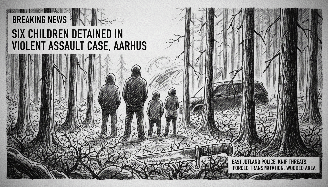 Six Children Detained in Violent Assault Case in Aarhus