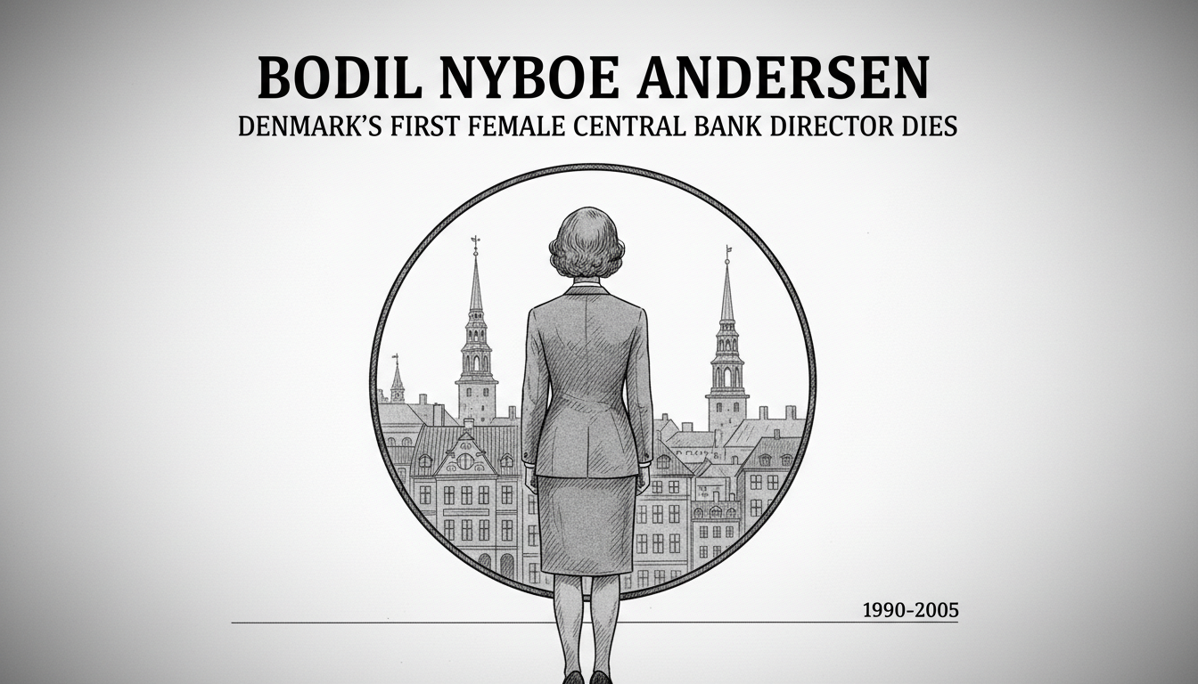 Denmark's First Female Central Bank Director Bodil Nyboe Andersen Dies