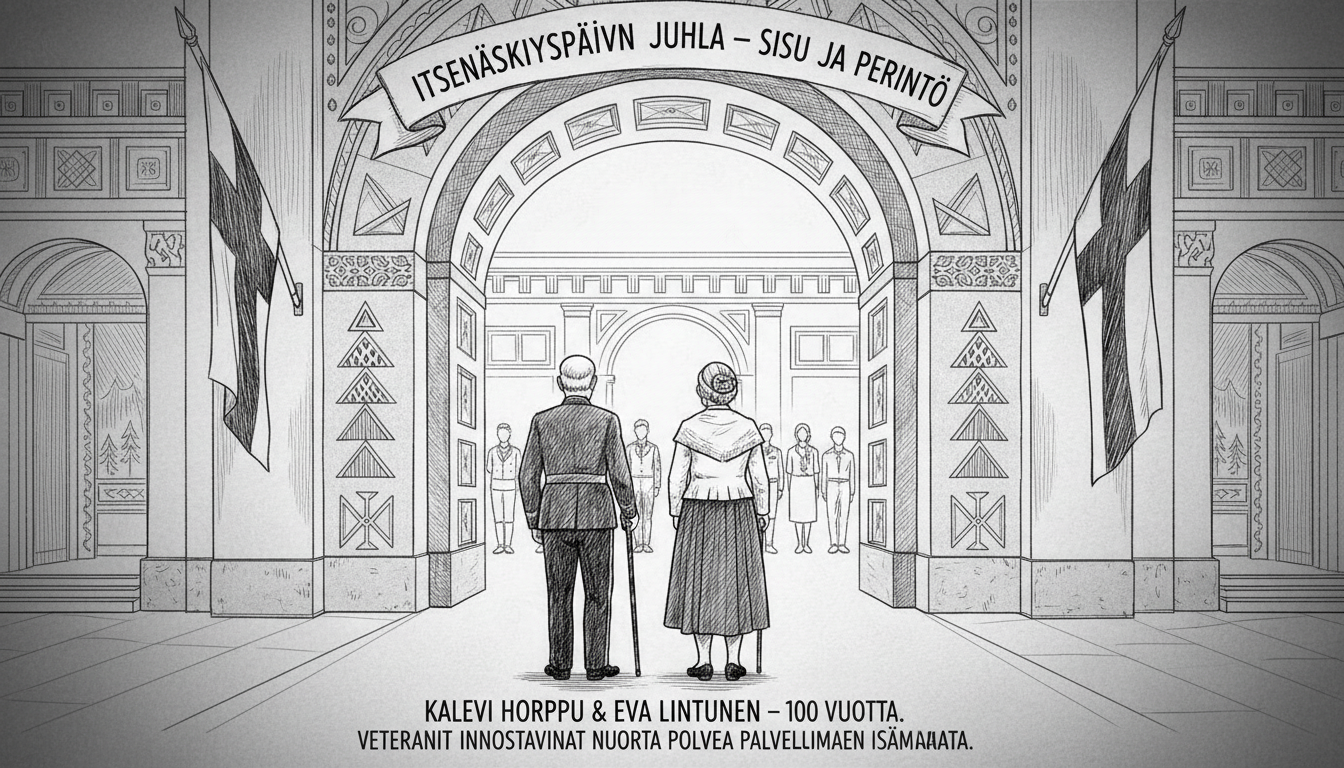 Centenarian War Veteran Honored at Presidential Palace Independence Day Celebration