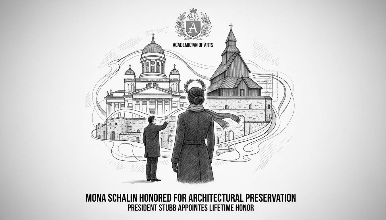 Architect Mona Schalin Receives Academician of Arts Title