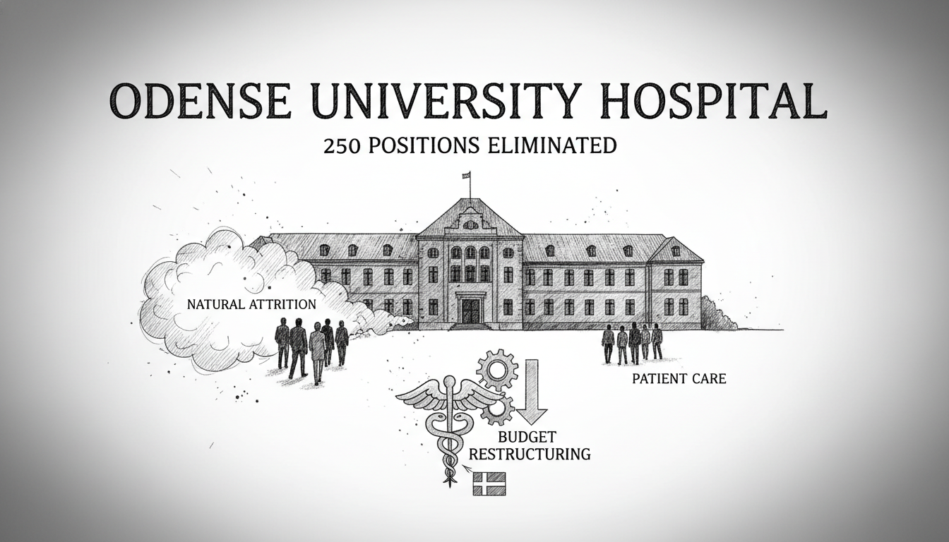 Odense University Hospital Eliminates 250 Positions