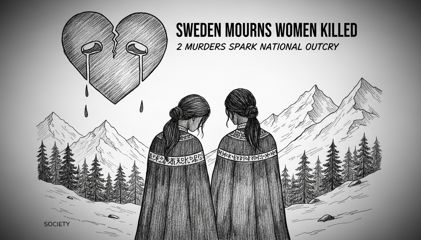 Sweden Mourns Women Killed: 2 Murders Spark National Outcry