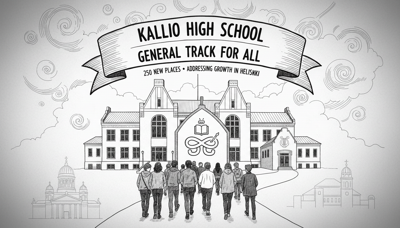 Helsinki's Kallio High School Opens General Track for All Students
