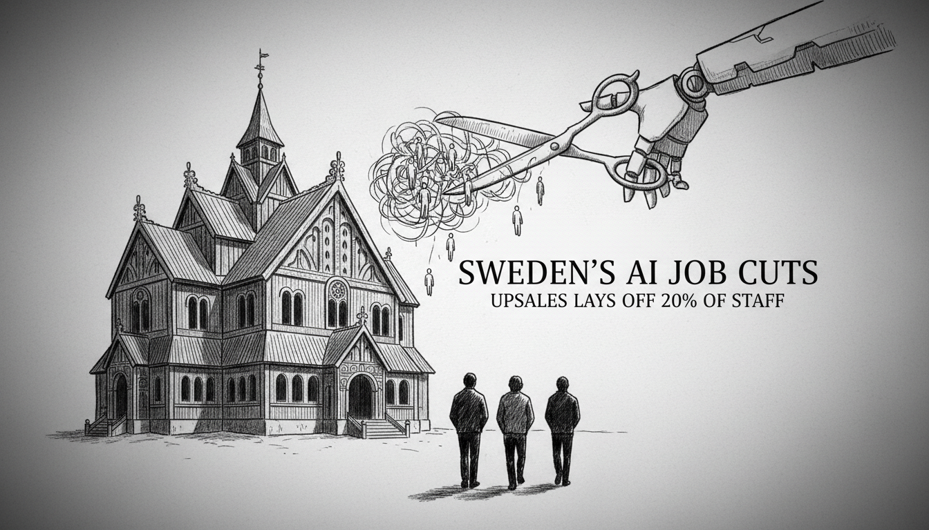 Sweden's AI Job Cuts: Upsales Lays Off 20% of Staff