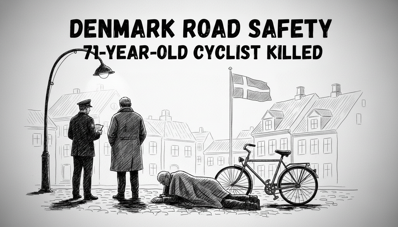 Denmark Road Safety: 71-Year-Old Cyclist Killed