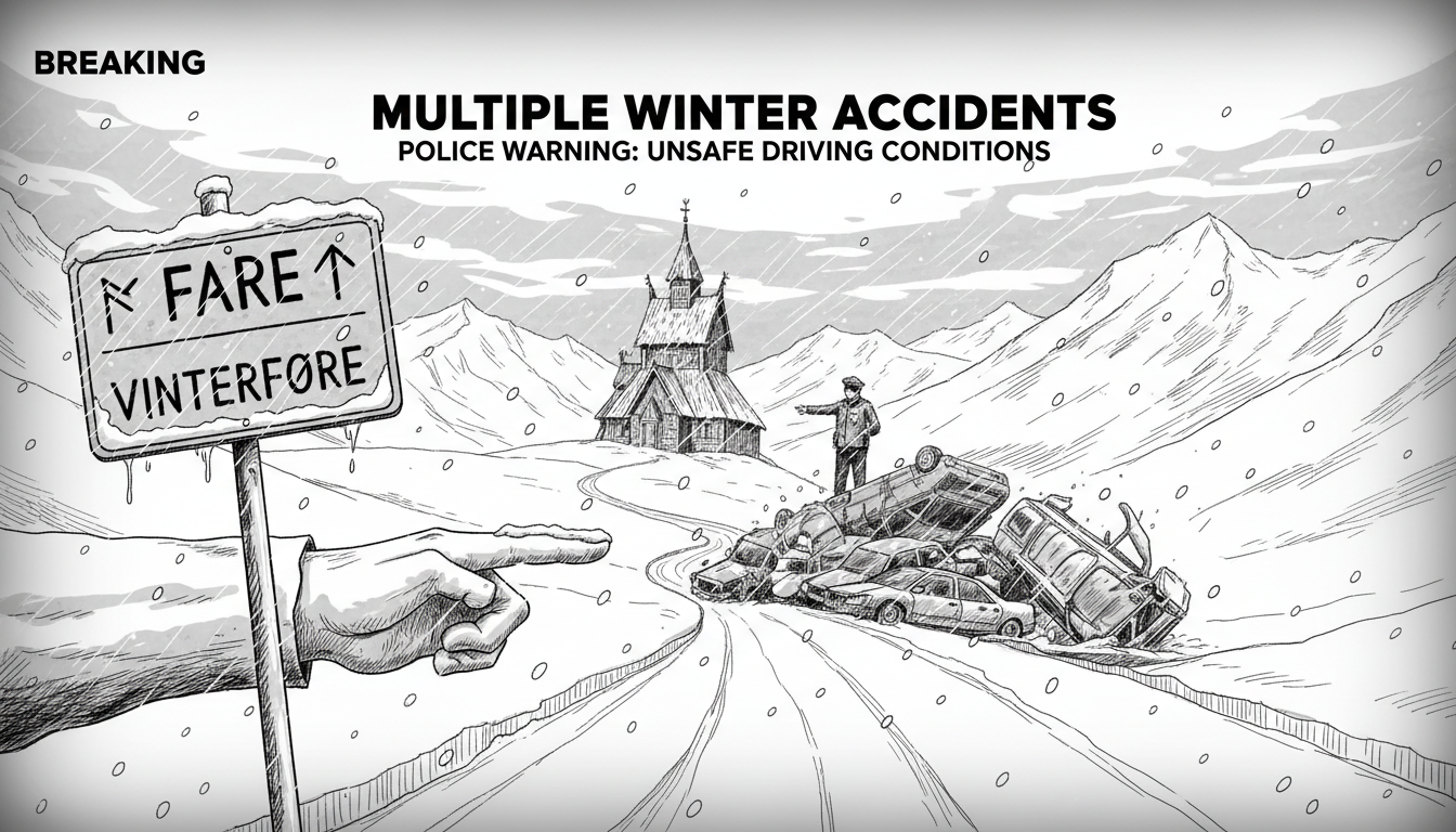 Multiple Winter Accidents Prompt Police Warning About Unsafe Driving Conditions