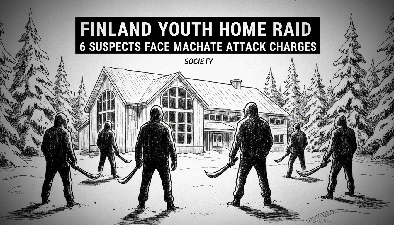 Finland Youth Home Raid: 6 Suspects Face Machete Attack Charges