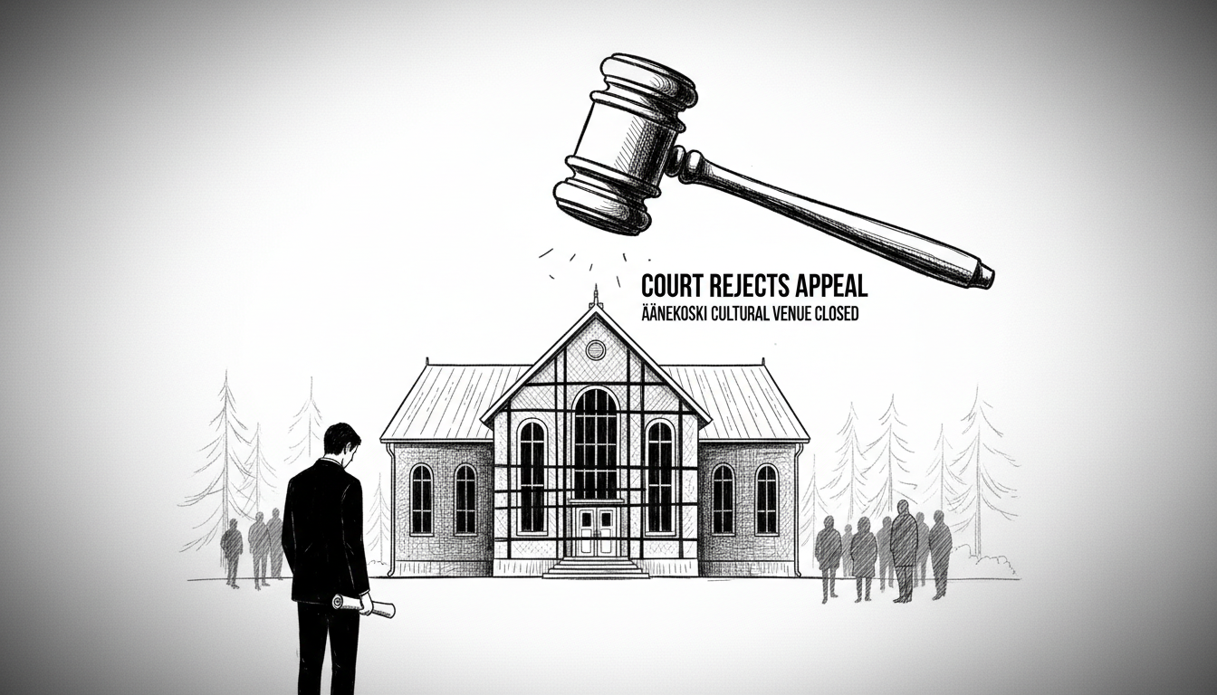 Court Rejects Appeal Over Äänekoski Cultural Venue Closure