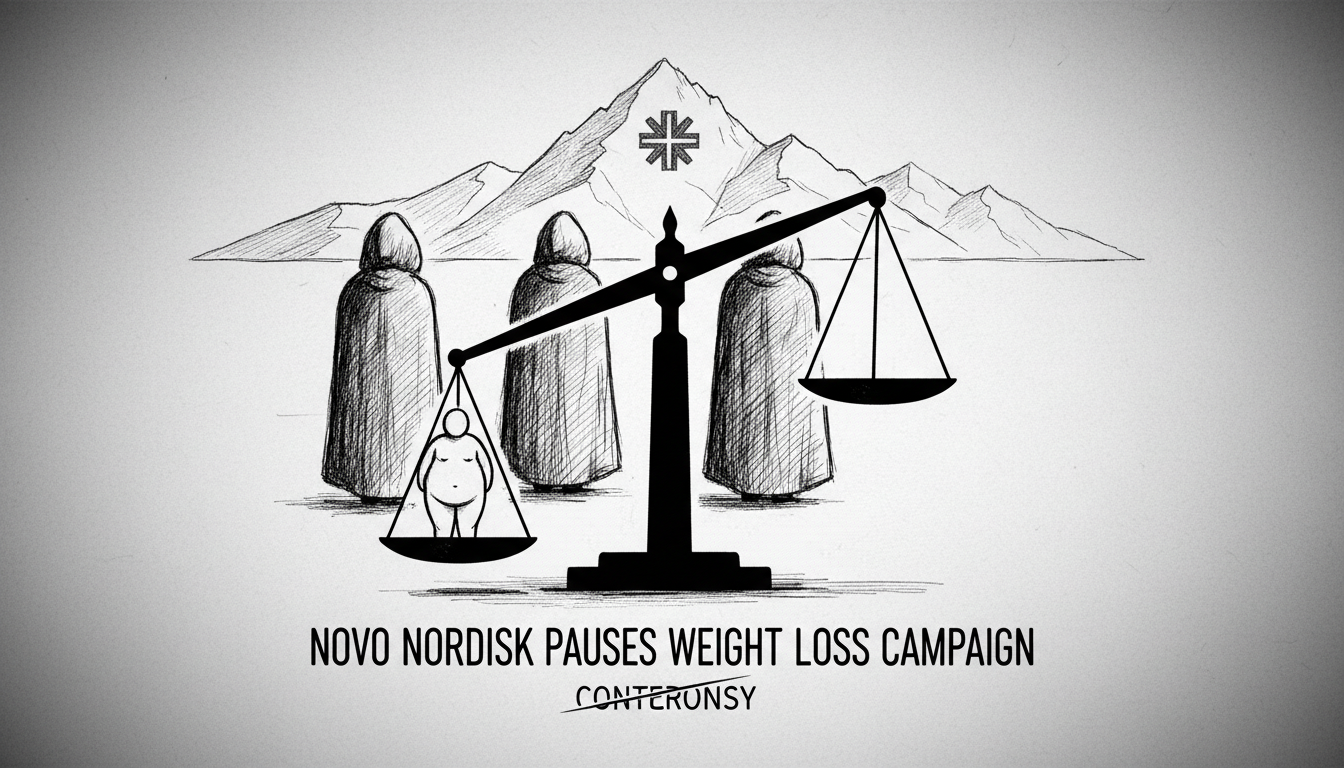 Novo Nordisk Pauses Controversial Weight Loss Campaign Following Criticism
