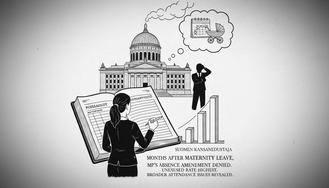 Finnish MP Tries to Change Absence Records After the Fact