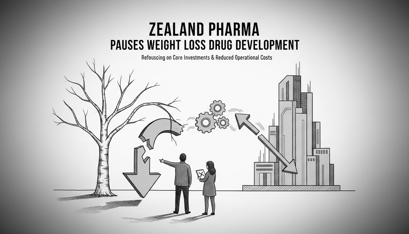 Zealand Pharma Pauses Development of Weight Loss Drug Candidate