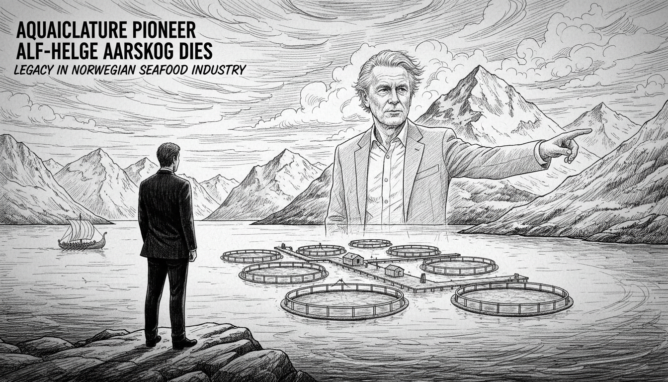 Aquaculture Pioneer Alf-Helge Aarskog Dies, Leaving Legacy in Norwegian Seafood Industry