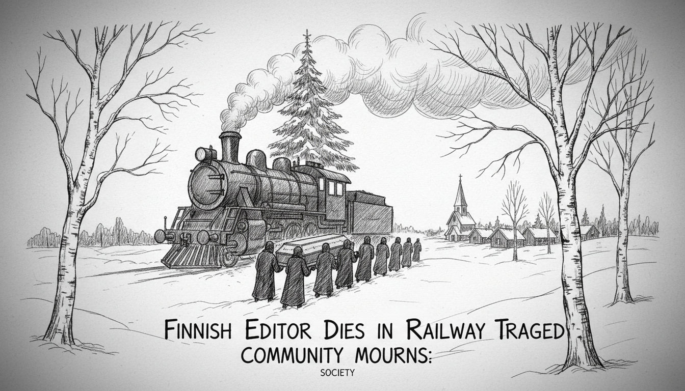 Finnish Editor Dies in Railway Tragedy: Community Mourns