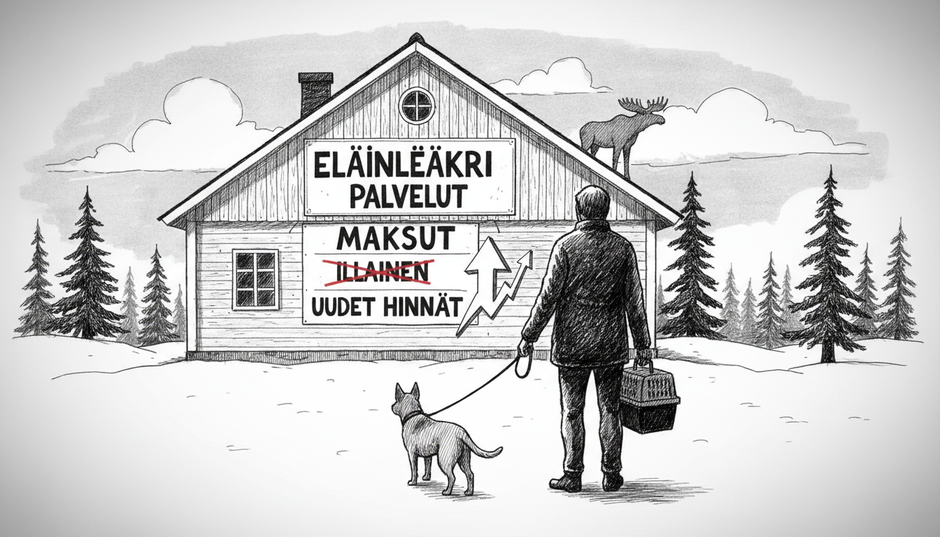 Finnish Municipal Veterinary Fees Rise as New Law Alters Animal Care Services