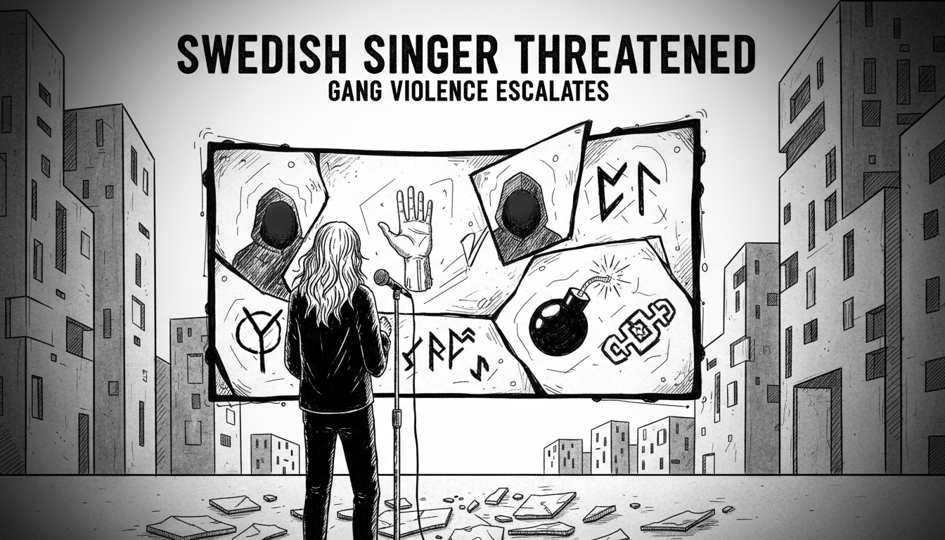 Swedish Singer Charlotte Perrelli Threatened by Gang Members
