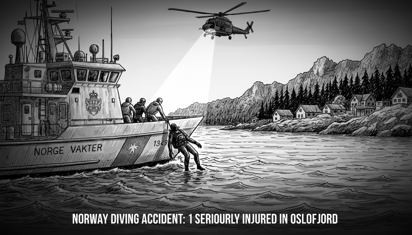 Norway Diving Accident: 1 Seriously Injured in Oslofjord