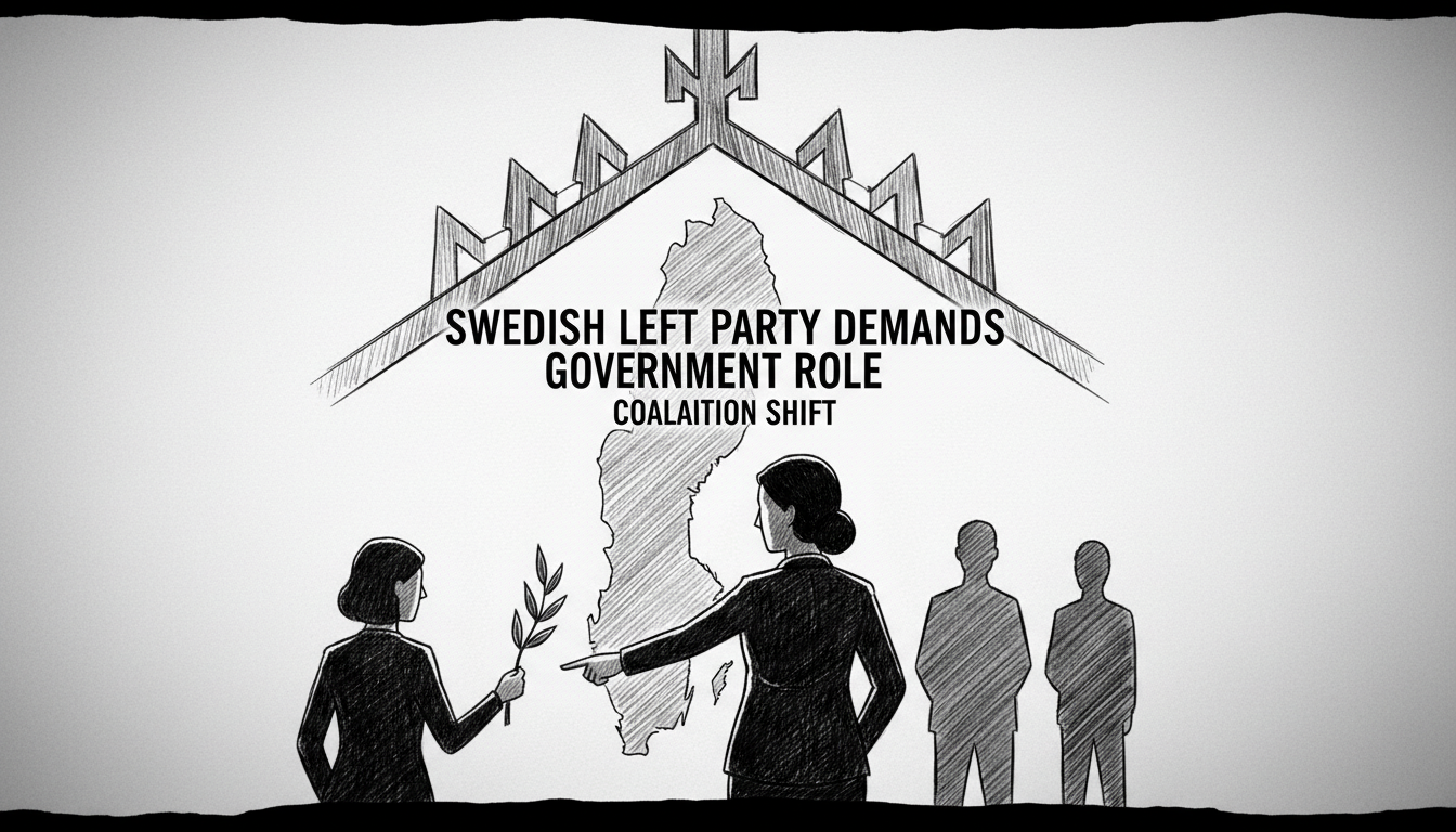 Swedish Left Party Demands Government Role in Next Election