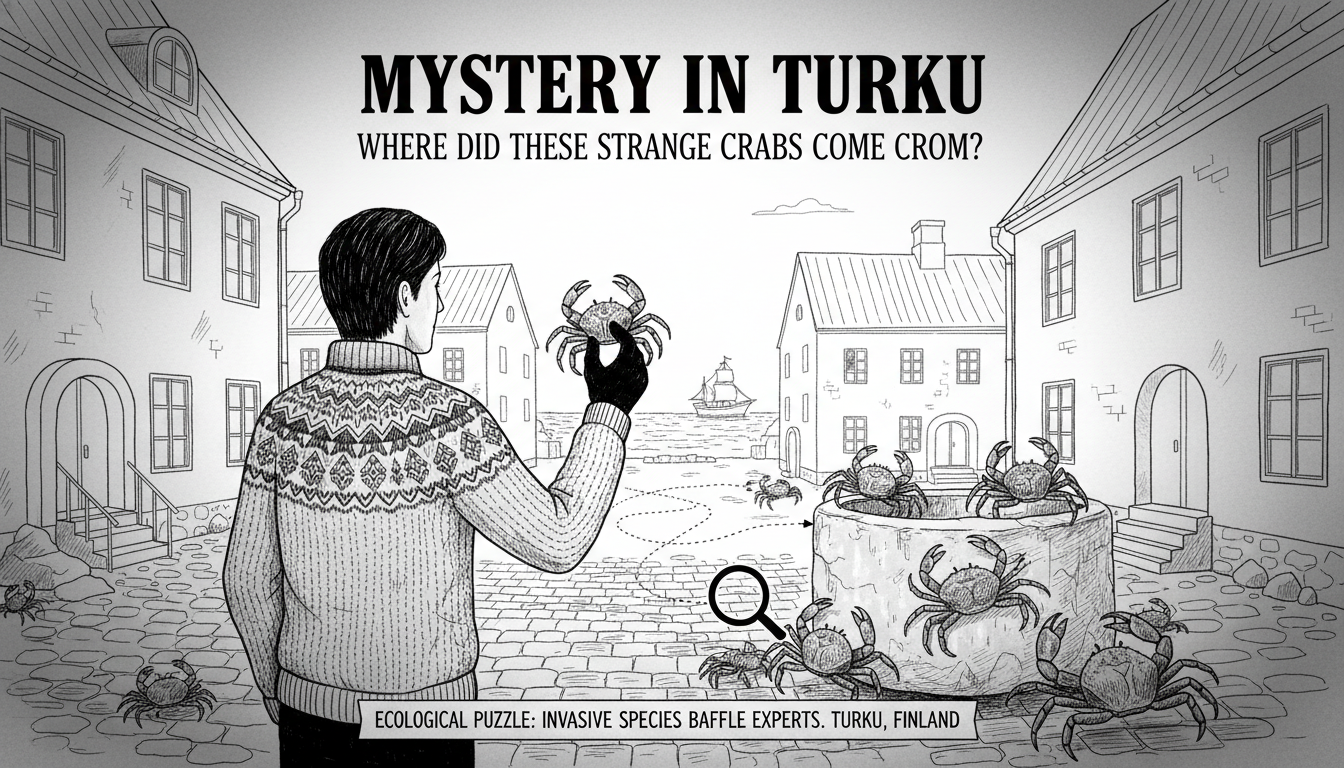 Mystery in Turku: Where Did These Strange Crabs Come From?