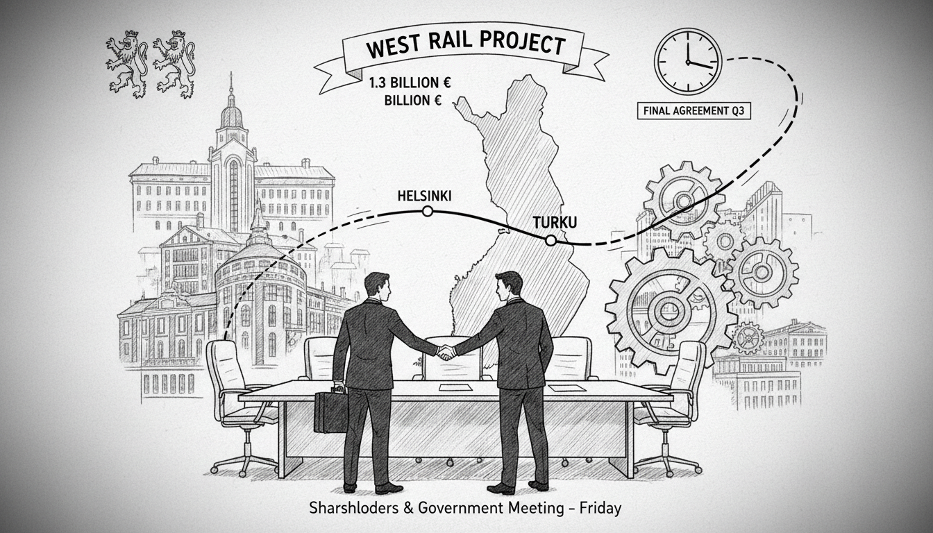 West Rail Project Nears Final Agreement in Third Quarter
