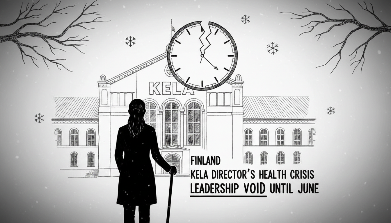 Finland Kela Director's Health Crisis: Leadership Void Until June