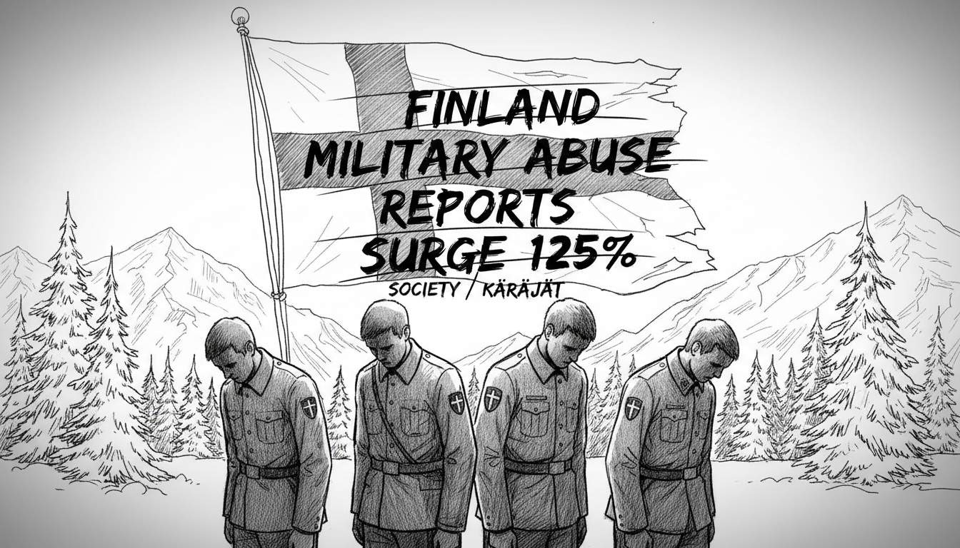 Finland Military Abuse Reports Surge 125%