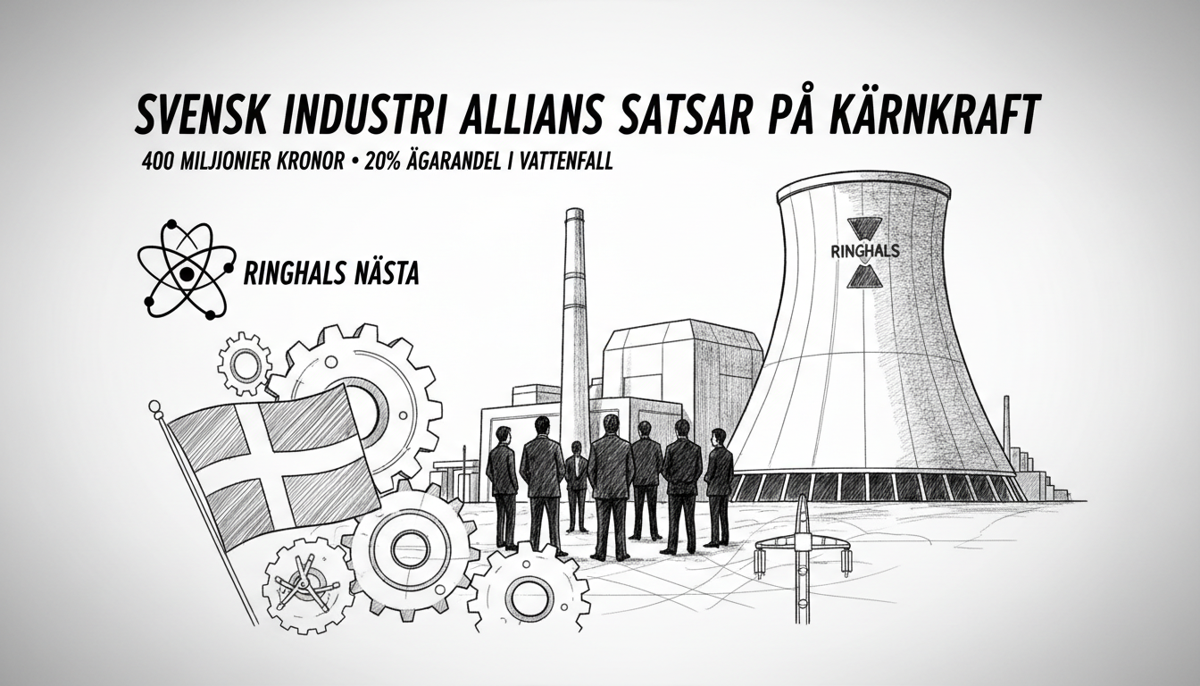 Major Swedish Industry Alliance Invests in New Nuclear Power