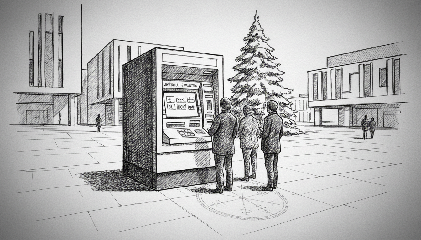 Finland's Currency ATM Expansion: 4 Currencies in Jyväskylä