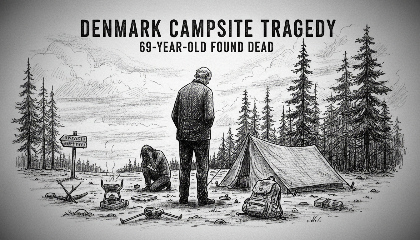 Denmark Campsite Tragedy: 69-Year-Old Found Dead