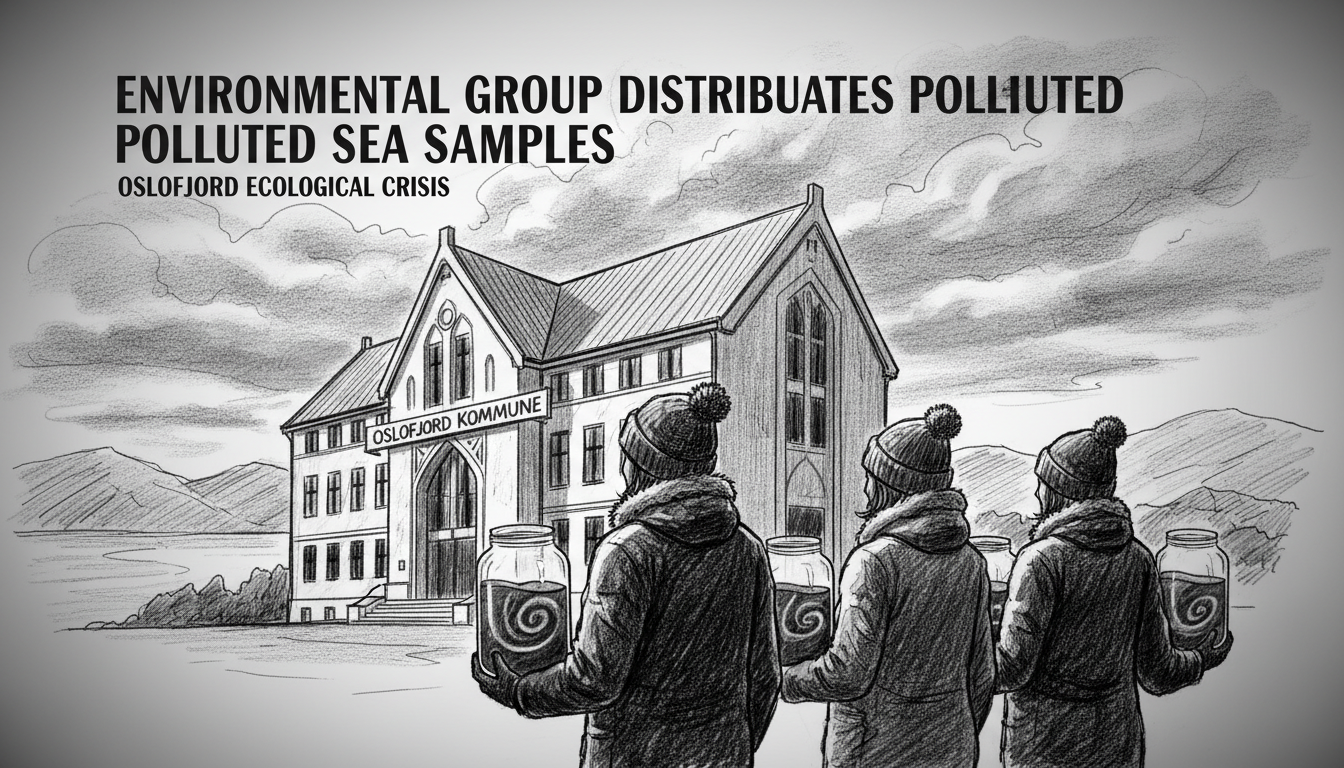 Environmental Group Distributes Polluted Sea Samples to Municipalities