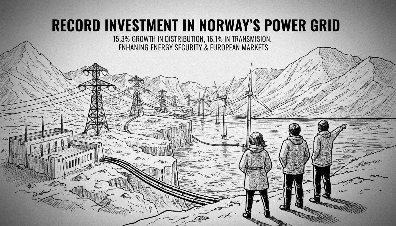 Record Investment in Norway's Power Grid Infrastructure