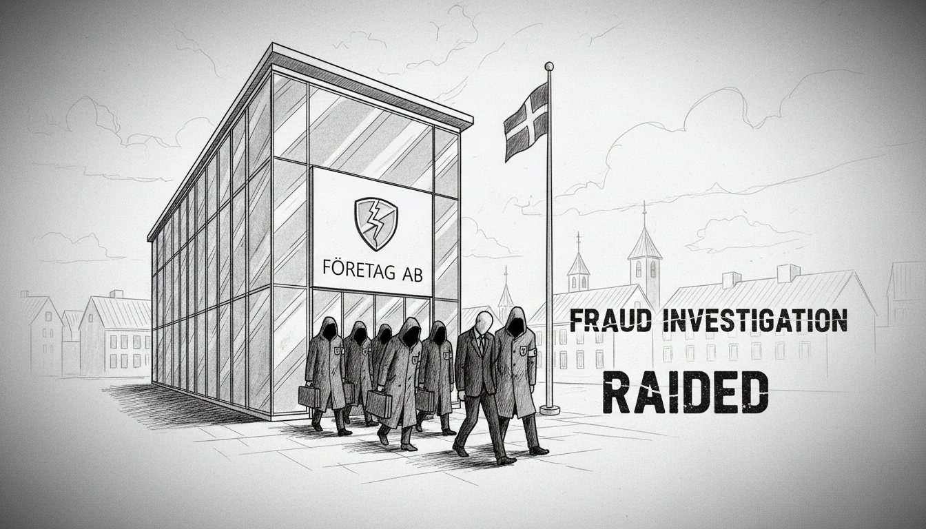 Swedish Authorities Raid Listed Company in Fraud Investigation